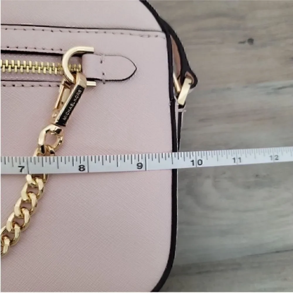 Michael Kors Jet Set Chain Crossbody Pink - Picture 11 of 11
